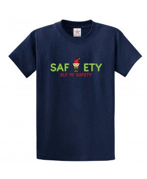 Safety ELF n Safety Classic Unisex Kids and Adults T-Shirt For Animated Movie Fans